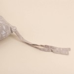 Lot de 4 galettes de chaise beiges en coton à motifs | Hashtag Déco