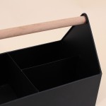 Panier en métal noir 25x14cm pour intérieur tendance | Hashtag Déco