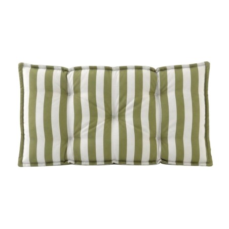 Matelas de sol outdoor rayé vert déperlant | Hashtag Déco