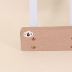 Porte manteau métal blanc 37cm élégant et pratique | Hashtag Déco