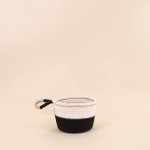 Panier en corde bleu blanc 16x11cm | Hashtag Déco