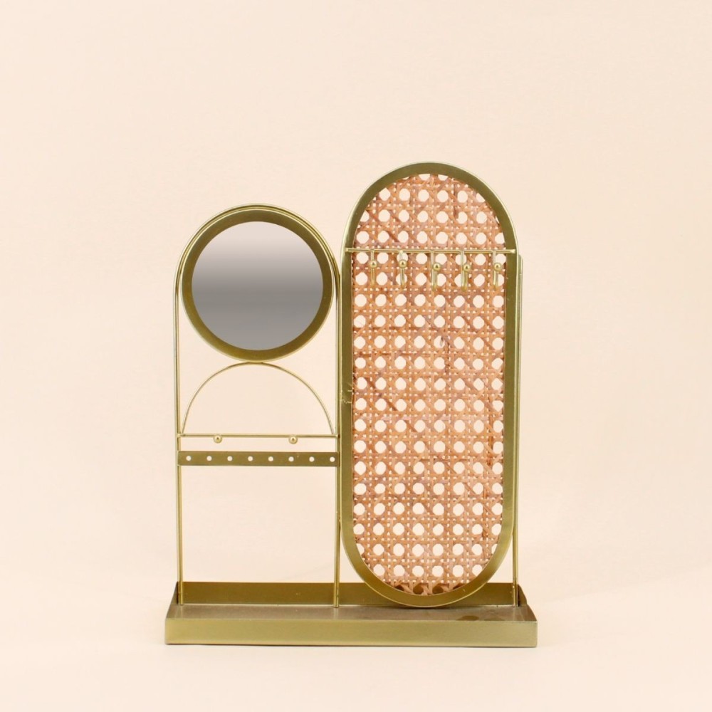 Porte bijoux design métal doré élégant | Hashtag Déco
