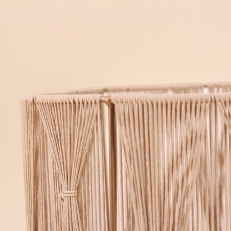 Set de 2 cache-pots en corde beige | Hashtag Déco