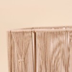 Set de 2 cache-pots en corde beige | Hashtag Déco