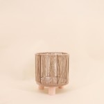 Set de 2 cache-pots en corde beige | Hashtag Déco