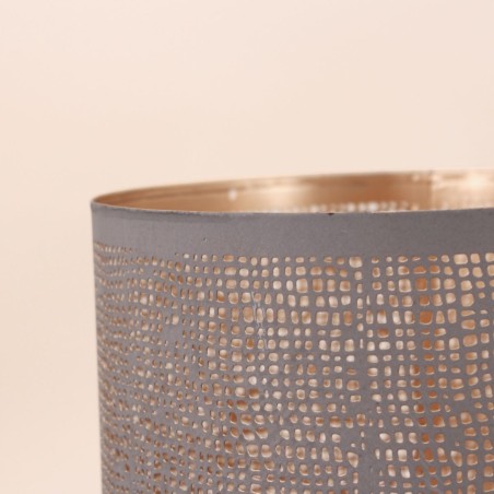 Set de 3 lanternes métal doré élégant | Hashtag Déco