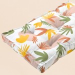 Matelas de sol déperlant fleurs coloré 115x75cm | Hashtag Déco