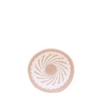 Corbeille murale en corde beige 20cm | Hashtag Déco