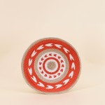 Corbeille murale en corde terracotta 30cm | Hashtag Déco