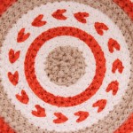 Corbeille murale en corde terracotta 30cm | Hashtag Déco