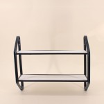 Étagère murale bois et métal noir tendance | Hashtag Déco