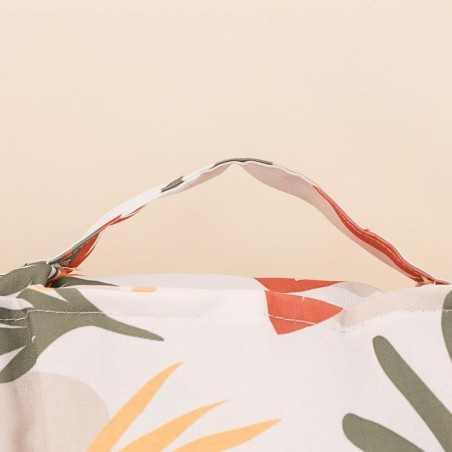 Matelas de sol déperlant fleurs coloré 115x75cm | Hashtag Déco