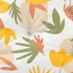 Matelas de sol déperlant fleurs coloré 115x75cm | Hashtag Déco