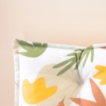 Matelas de sol déperlant fleurs coloré 115x75cm | Hashtag Déco