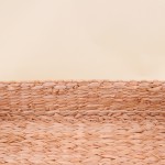 Plateau en jonc de mer naturel avec poignées | Hashtag Déco