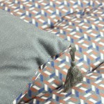 Coussin matelas outdoor marron 120x60cm | Hashtag Déco