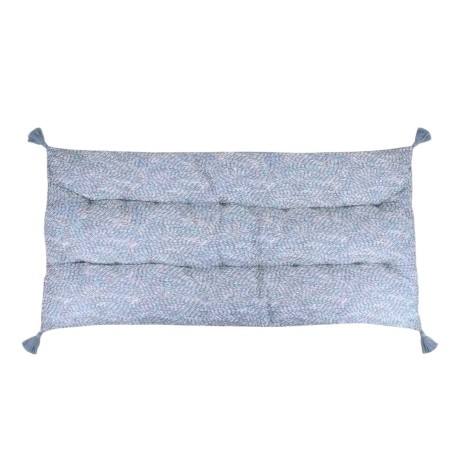 Coussin matelas bleu anti UV 120x60cm | Hashtag Déco