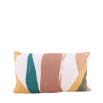 Coussin déperlant lin coloré 30x50cm | Hashtag Déco