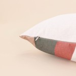 Coussin effet lin coloré anti-UV 30x70cm | Hashtag Déco