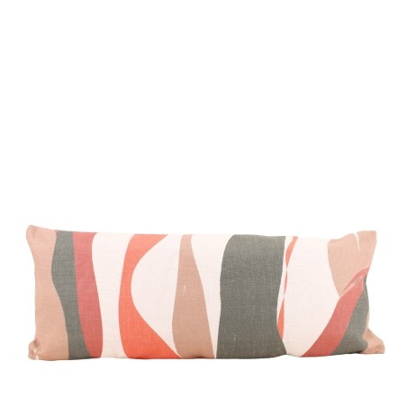 Coussin effet lin coloré anti-UV 30x70cm | Hashtag Déco