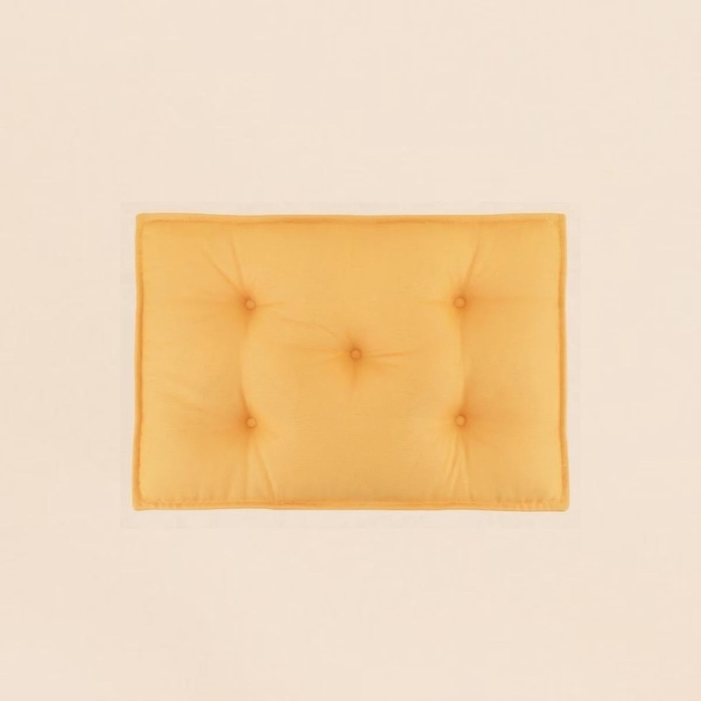 Coussin cale reins ocre déperlant anti-UV 40x60 | Hashtag Déco
