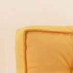 Coussin cale reins ocre déperlant anti-UV 40x60 | Hashtag Déco