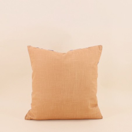 Coussin coton imprimé coquillages 40x40 cm | Hashtag Déco