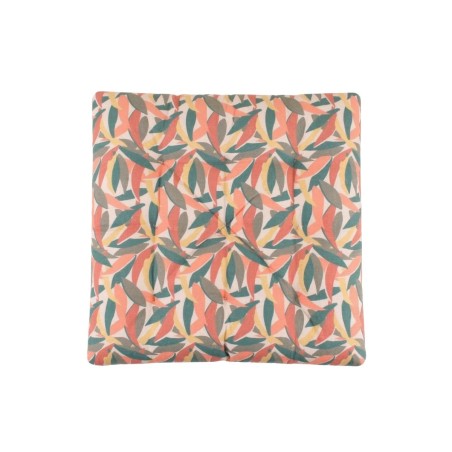 Coussin sol lin déperlant coloré 60x60cm | Hashtag Déco