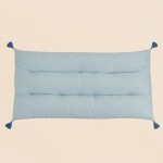 Coussin matelas déperlant beige 120x60cm | Hashtag Déco