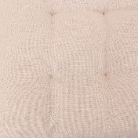 Coussin banc effet lin gris 120x40cm | Hashtag Déco