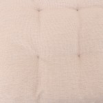 Coussin banc effet lin gris 120x40cm | Hashtag Déco