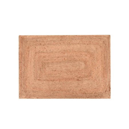 Tapis rectangulaire en jute beige 120x170cm | Hashtag Déco