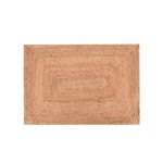 Tapis rectangulaire en jute beige 120x170cm | Hashtag Déco