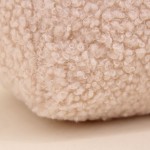 Bloque porte tissu bouclette beige | Hashtag Déco