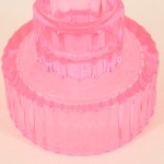 Set 5 bougeoirs verre rose élégants | Hashtag Déco