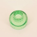 Set 5 bougeoirs en verre vert sérénité | Hashtag Déco