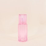 Carafe en verre coloré avec verre assorti | Hashtag Déco