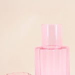 Carafe en verre coloré avec verre assorti | Hashtag Déco