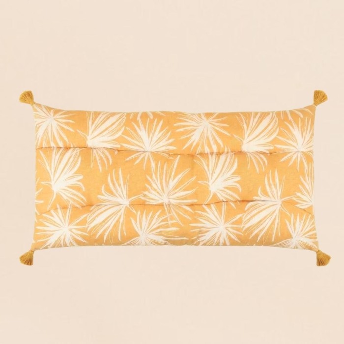 Coussin matelas déperlant beige anti UV | Hashtag Déco