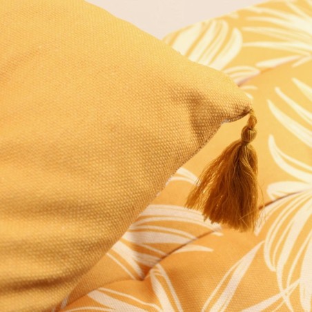 Coussin matelas déperlant beige anti UV | Hashtag Déco