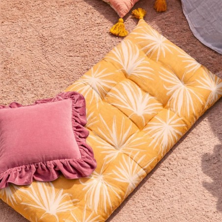 Coussin matelas déperlant beige anti UV | Hashtag Déco