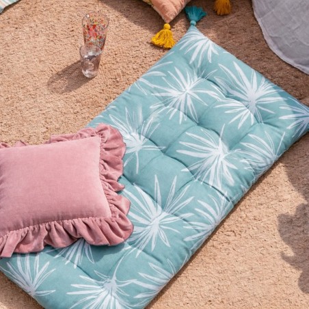 Coussin matelas déperlant beige anti UV | Hashtag Déco