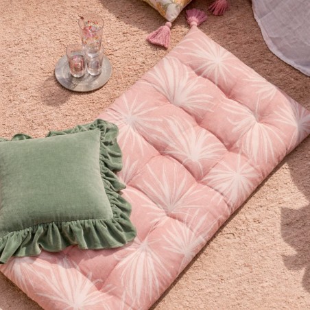 Coussin matelas déperlant beige anti UV | Hashtag Déco