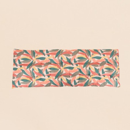 Coussin banc effet lin coloré anti-UV 120x40cm | Hashtag Déco