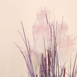 Plante artificielle graminées violettes 91cm | Hashtag Déco
