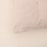 Matelas effet lin gris 60x120 déperlant & anti-UV | Hashtag Déco