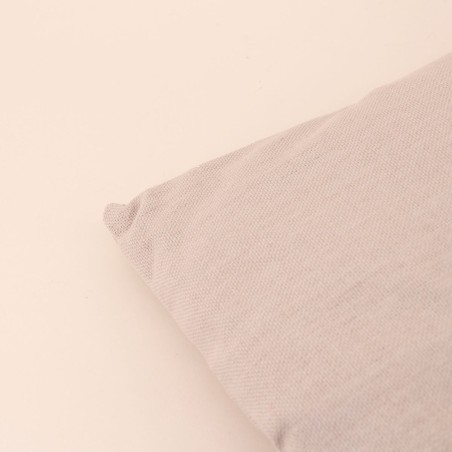 Matelas effet lin gris 60x120 déperlant & anti-UV | Hashtag Déco