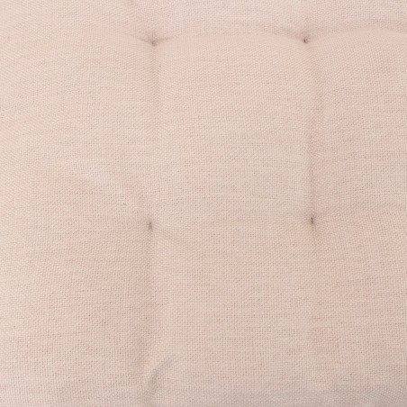 Matelas effet lin gris 60x120 déperlant & anti-UV | Hashtag Déco