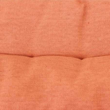 Coussin banc effet lin terracotta 120x40cm | Hashtag Déco