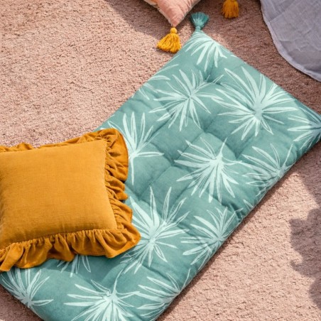 Coussin matelas déperlant beige anti UV | Hashtag Déco